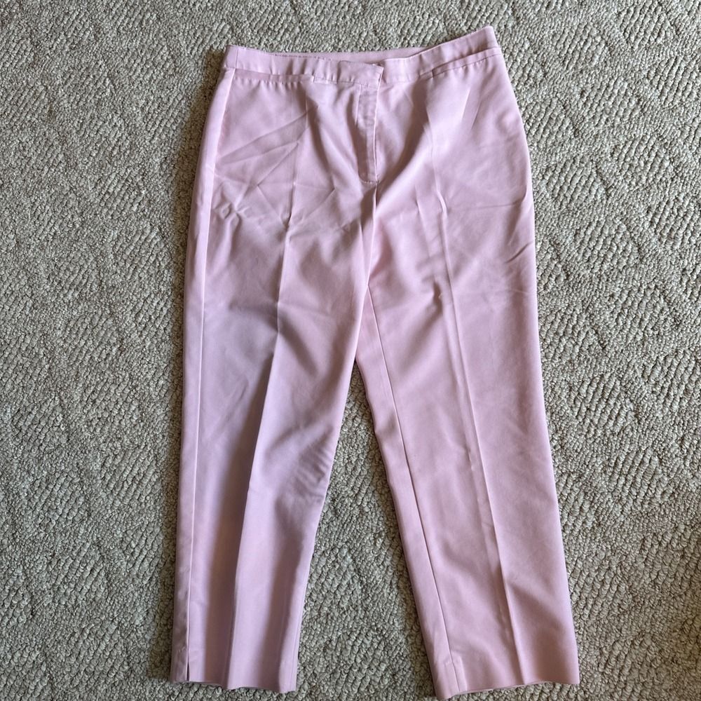 Womens Ruby Rd‎ PINK Pants Capri pants Sz 14 Large Top EUC - Outfit Set - Picture 6 of 8